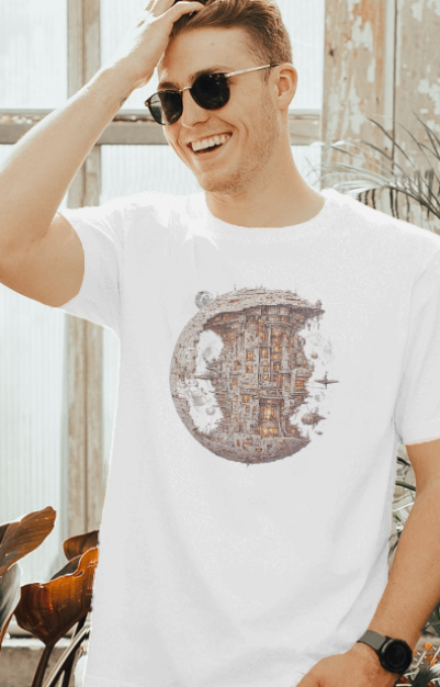 Space Planetoid - T-Shirt