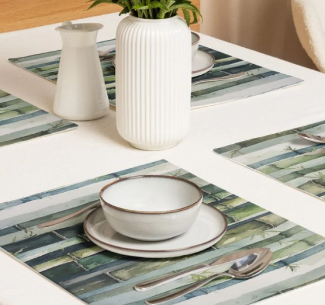 "Bamboo Design" - Placemats 
