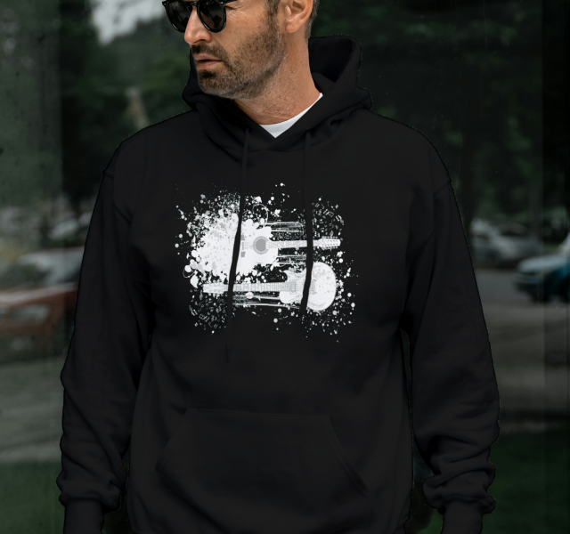 Guitar Splash - Unisex Hoodie
